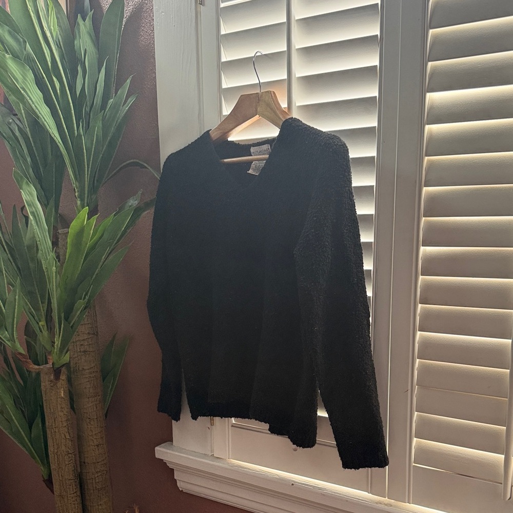 White Stag Black Soot Sweater